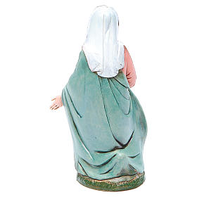 Virgem para presépio Moranduzzo estilo clássico com figuras 12 cm altura média