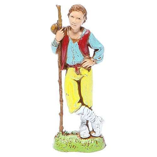 Young shepherd, classic style for nativities of 10cm by Moranduzzo 1
