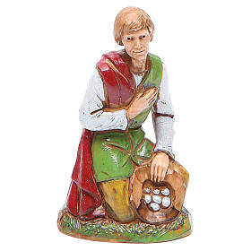 Shepherd with eggs for a 10cm Moranduzzo, classic style