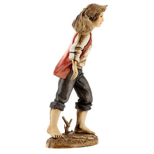 Viajante para presépio Moranduzzo com figuras de altura média 12 cm, estilo clássico 3