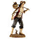 Viajante para presépio Moranduzzo com figuras de altura média 12 cm, estilo clássico s2