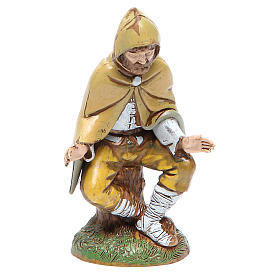 Crèche Moranduzzo: Berger qui se réchauffe 12 cm crèche classique Moranduzzo