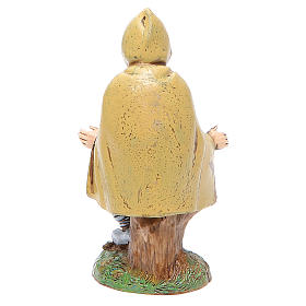 Crèche Moranduzzo: Berger qui se réchauffe 12 cm crèche classique Moranduzzo