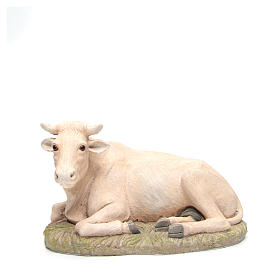 Ox in resin by Martino Landi for nativities of 50cm
