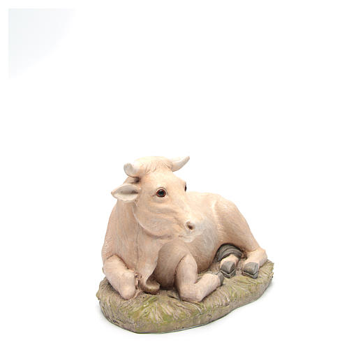 Ox in resin by Martino Landi for nativities of 50cm 4