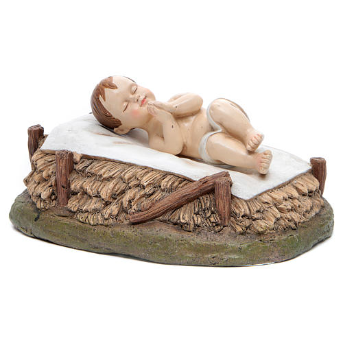 Baby Jesus figurine in resin 50cm Martino Landi Collection 1