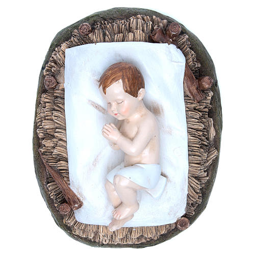 Baby Jesus figurine in resin 50cm Martino Landi Collection 2