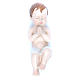 Baby Jesus figurine, in resin 50 cm Martino Landi Collection s4