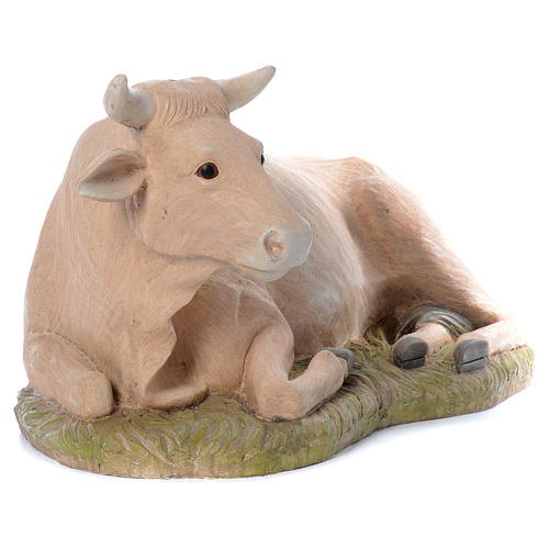 Ox in resin by Martino Landi for nativities of 120cm 2