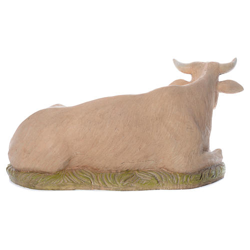 Ox in resin by Martino Landi for nativities of 120cm 3