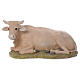 Ox in resin by Martino Landi for nativities of 120cm s1