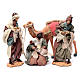 Wise Men and camel for 35cm nativities in resin s6