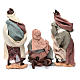 Wise Men and camel for 35cm nativities in resin s8