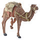 Rey magos y camello 35 cm de altura media resina s5