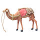 Rey magos y camello 35 cm de altura media resina s9