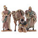 Trzej Królowie z wielbłądami 35cm żywica s1