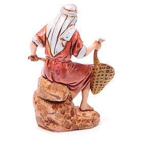 Fisherman for nativities of 6.5cm by Moranduzzo, Arabian style