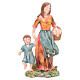 Nativity resin figurine, woman with child measuring 21cm s1