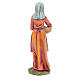 Nativity resin figurine, woman with basket measuring 21cm s2