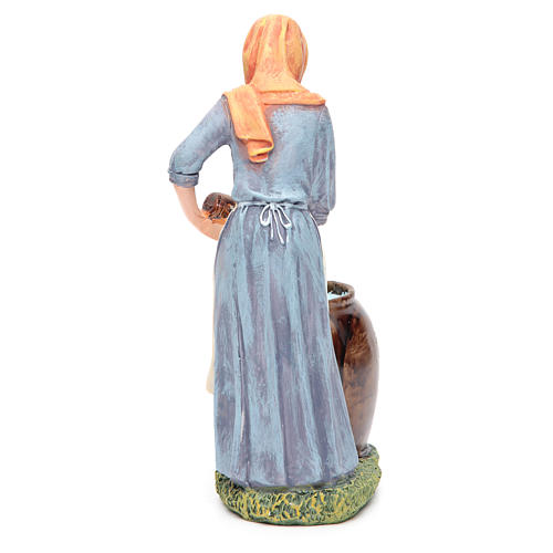 Nativity figurine, woman with amphora measuring 30cm 3