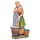Donna lava panni 30 cm presepe resina s1