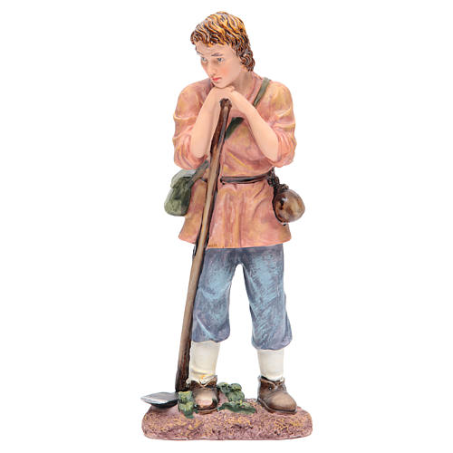 Nativity figurine, shepherd with hoe measuring 30cm 1