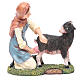Nativity figurine, woman milking measuring 30cm s1