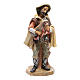 Nativity scene statue shepherd with bagpipe s1