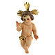 Wooden Baby Jesus with golden dress s1