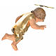 Niño Jesús pasta de madera vestido dorado 35 cm s4