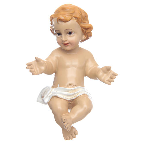 Gesù Bambino  benedicente resina cm10 1