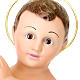Plaster Baby Jesus with halo, 25 cm s2
