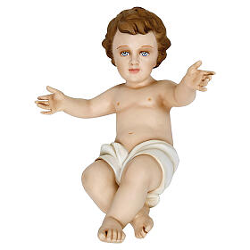 Niño Jesús 40 cm en fibra de vidrio