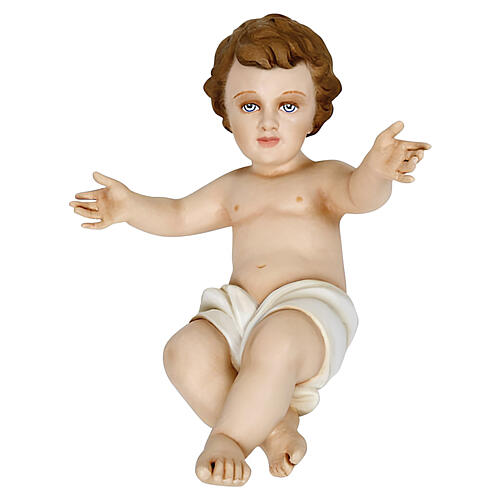 Niño Jesús 40 cm en fibra de vidrio 1