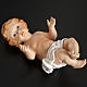 Baby Jesus figurine in pvc laying on straw, various sizes s4
