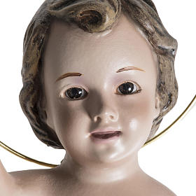 Statue Gesù Bambino: Bambinello seduto gesso 20 cm Statue Gesù Bambino: Bambinello seduto gesso 20 cm