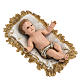 Baby Jesus with cradle 4cm Moranduzzo s1