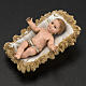 Baby Jesus with cradle 4cm Moranduzzo s2
