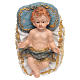 Baby Jesus in cradle, 13x9x8.5 cm s1