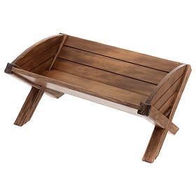 Culla legno per Gesù Bambino legno Valgardena