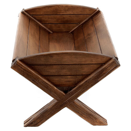 Culla legno per Gesù Bambino legno Valgardena 6