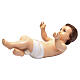 Baby Jesus, naked with crystal eyes, 46cm Landi s4