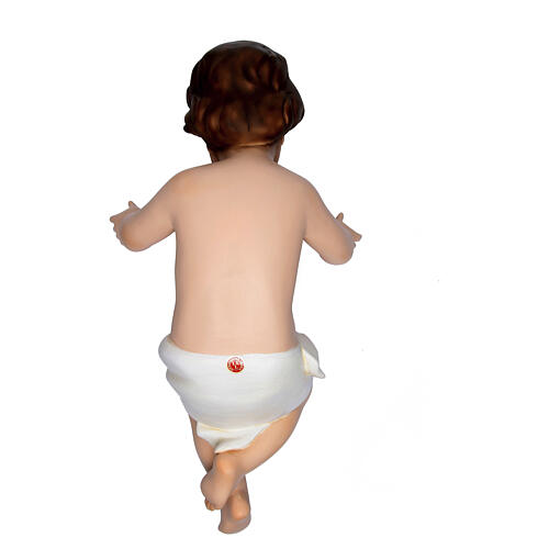 Enfant Jésus nu 58cm yeux en cristal LandiPOUR EXTÉRIEUR 5