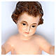 Baby Jesus, wrapped in cloth with crystal blue eyes, 58cm Landi FOR OUTDOOR s11
