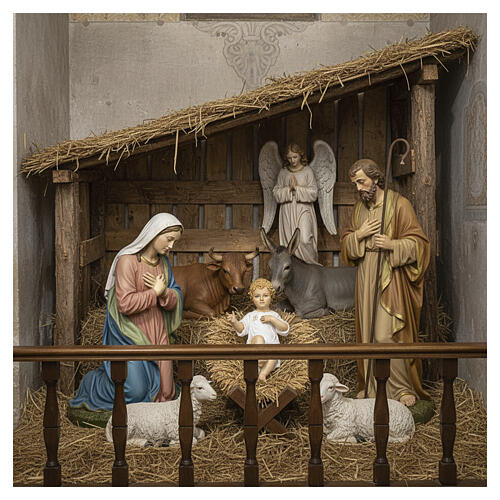 Niño Jesús 30 cm. resina ojos pintados Landi 4