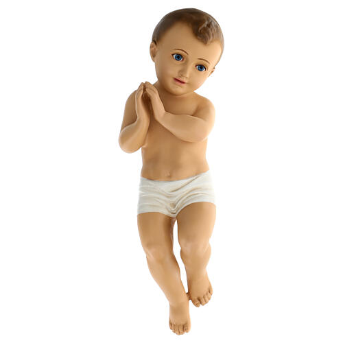 Baby Jesus of Bethlehem with crystal eyes, 50cm Landi FOR OUTDOORS 1