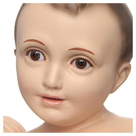 Baby Jesus of Bethlehem with crystal eyes, 50 cm Landi FOR OUTDOORS