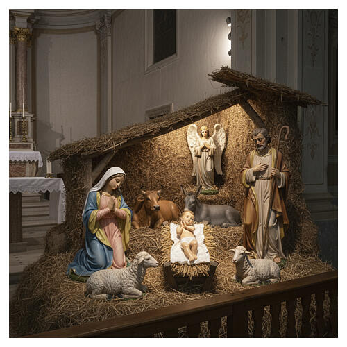Baby Jesus of Bethlehem with crystal eyes, 50 cm Landi FOR OUTDOORS 6
