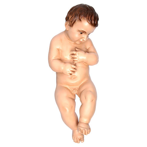 Naked Baby Jesus baroque style with crystal eyes, 50cm Landi FOR OUTDOORS 9