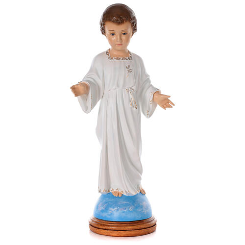 Baby Jesus standing, Holy Childhood, crystal eyes 55cm Landi FOR OUTDOOR 1